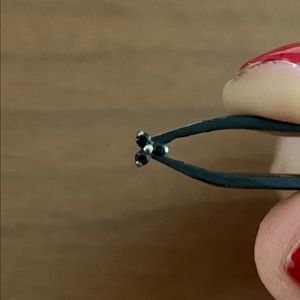 BVLA Tri Prong Cluster Press-fit End White Gold